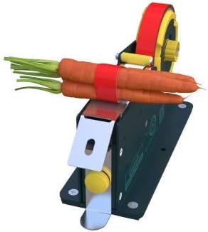 WOD Heavy Duty Steel Housing, Vegetable Wrappers Bag Sealer Taper Dispenser with Safety Lock - Ideal for Packaging Vegetables or Ground Meats: Up to 1 inch Wide (Holds 1", 3", & 3.5" inch Core)