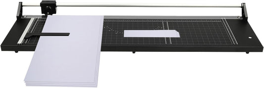 Paper Cutter, Paper Trimmer, 3 Blades, Heavy Duty Paper Cutter for Cardstock, Guillotine Paper Trimmer for Crafting, for Cutting A3, A4, and A5 Paper, Photos, Cards
