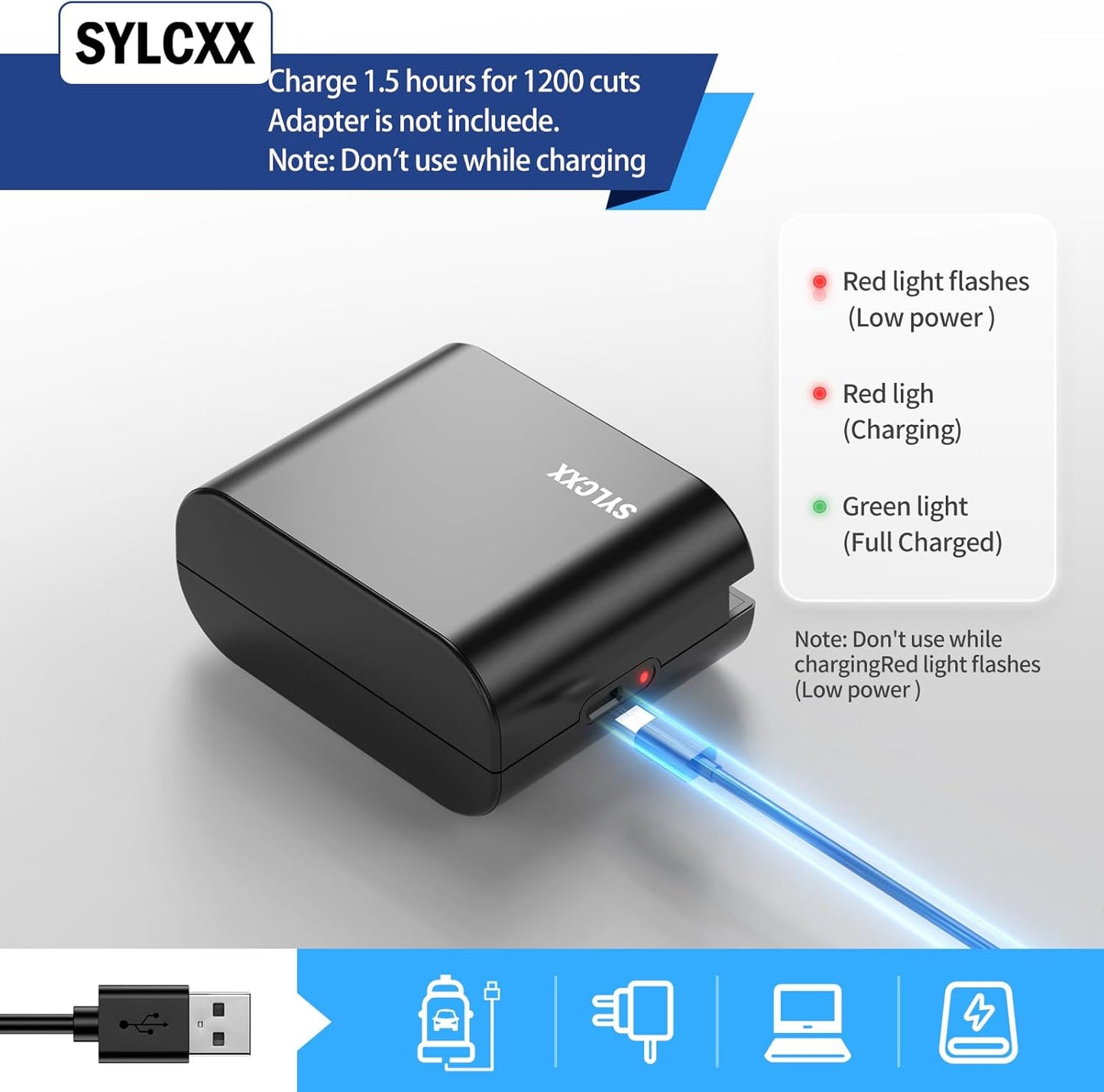 Rechargeable Electric Letter Opener - Letter Openers Envelope Slitter, Electric Envelope Opener, Mail Opener, Universal Envelope Efficient Letter Opener Tool for Office, Home (Black)