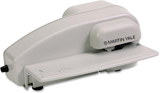 Martin Yale 1616 Desktop Letter Opener, Easy One-hand Operation, Automatically Feeds and Opens Up To 3,000 Envelopes per Hour, Accepts Standard-sized Business Envelopes, Fully Enclosed Blades
